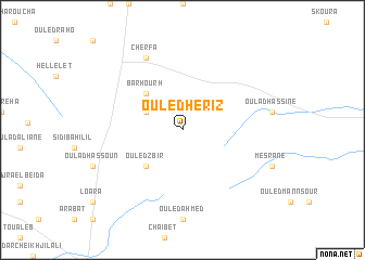 map of Ouled Heriz