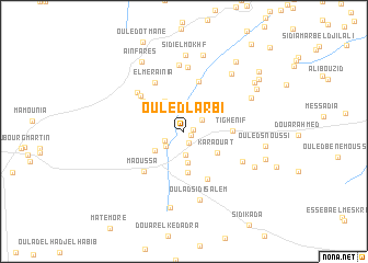 map of Ouled Larbi