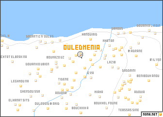 map of Ouled Menia