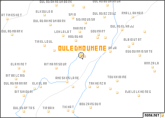 map of Ouled Moumene