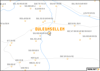 map of Ouled Msellem