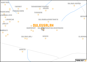 map of Ouled Salah