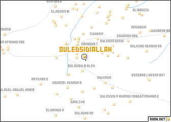 map of Ouled Sidi Allah