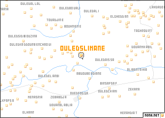 map of Ouled Slimane