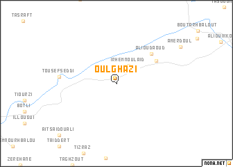 map of Oulghazi