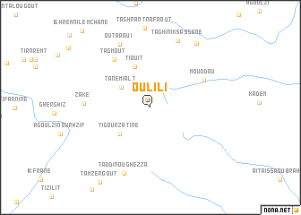 map of Oulili