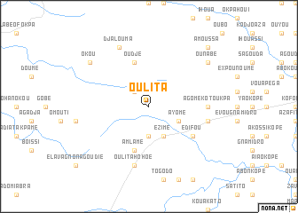map of Oulita