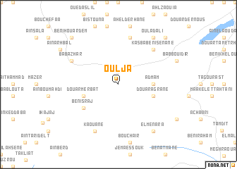 map of Oulja