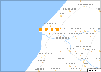 map of Oum el Aïoun