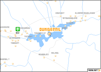 map of Oumidernil