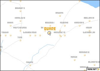 map of Oumré