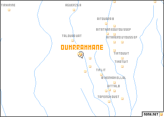 map of Oum Rrammane