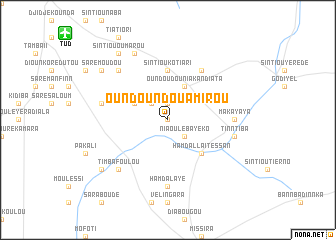 map of Oundoundou Amirou