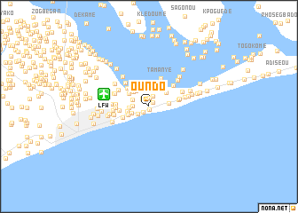 map of Oundo