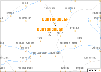 map of Ountokoulga