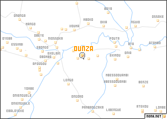 map of Ounza