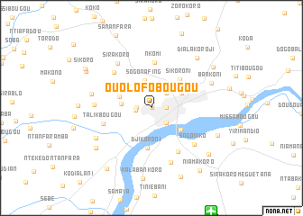 map of Ouolofobougou