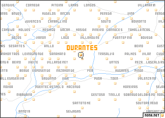 map of Ourantes