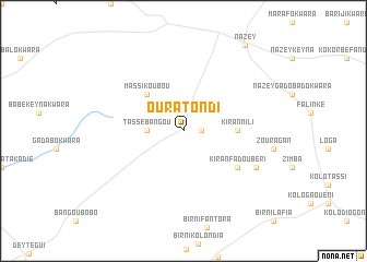 map of Oura Tondi