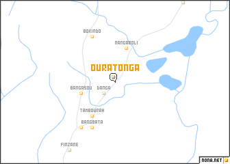 map of Ouratonga