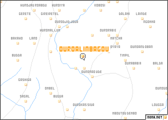 map of Ouro Alinbagou