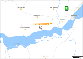 map of Ouro Ardo Rey