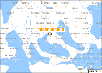 map of Ourochagama