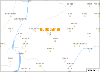 map of Ouro Djabi