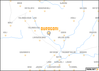 map of Ouro Goni