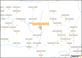 map of Ourokoiro