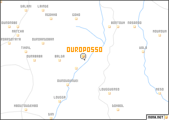 map of Ouro Posso
