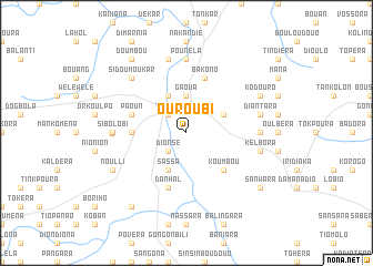 map of Ouroubi