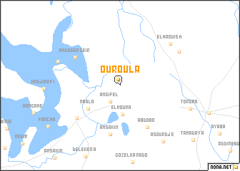 map of Ouroula