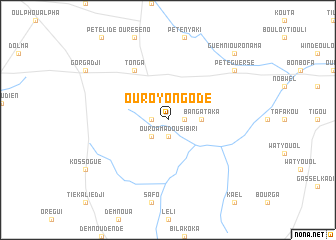 map of Ouro Yongodé