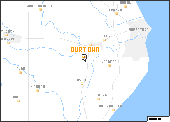 map of Ourtown