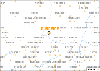 map of Ousdeïne