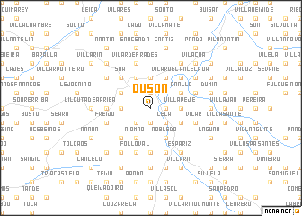 map of Ousón
