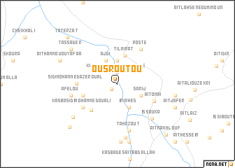 map of Ousroutou