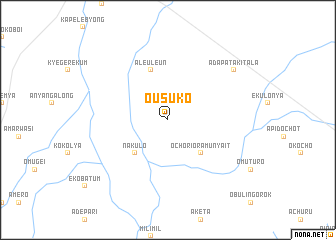 map of Ousuko