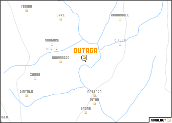 map of Outaga