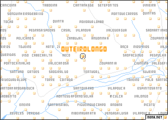 map of Outeiro Longo