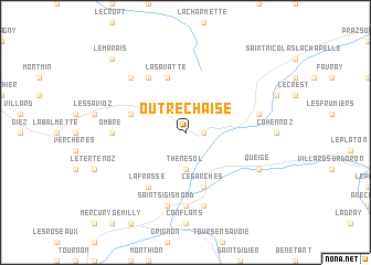 map of Outrechaise