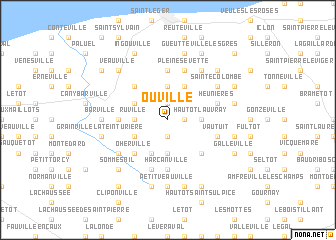 map of Ouville