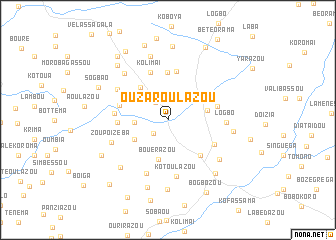 map of Ouzaroulazou