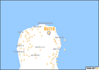 map of Ouzio