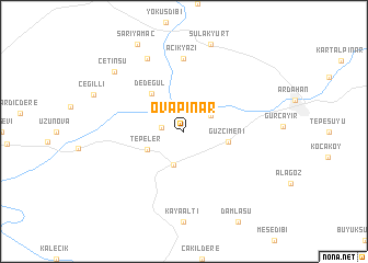 map of Ovapınar
