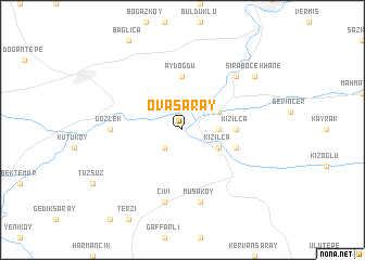 map of Ovasaray