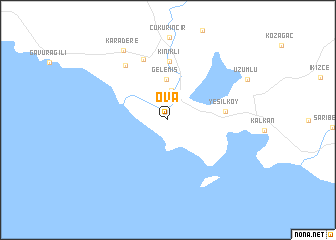 map of Ova