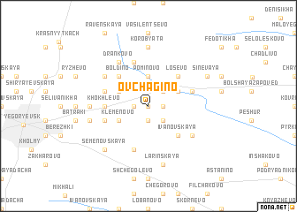 map of Ovchagino