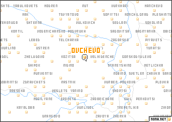 map of Ovchevo